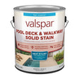 Valspar 024.1083024.007 Pool Deck and Walkway Paint, Flat, Base 4, 1 gal, Pack of 4