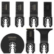 Dremel Steel Oscillating Blade Set Wood 7 pc