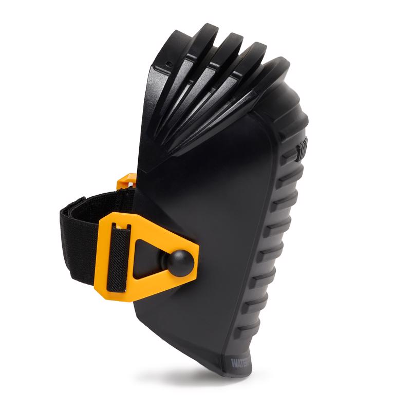 ToughBuilt 6.3 in. L X 5.51 in. W Plastic Waterproof Knee Pads Black One Size Fits All