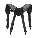 ToughBuilt 1.18 in. L X 6.3 in. W Nylon Suspenders Black/Gray 1 pair