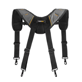 ToughBuilt 1.18 in. L X 6.3 in. W Nylon Suspenders Black/Gray 1 pair