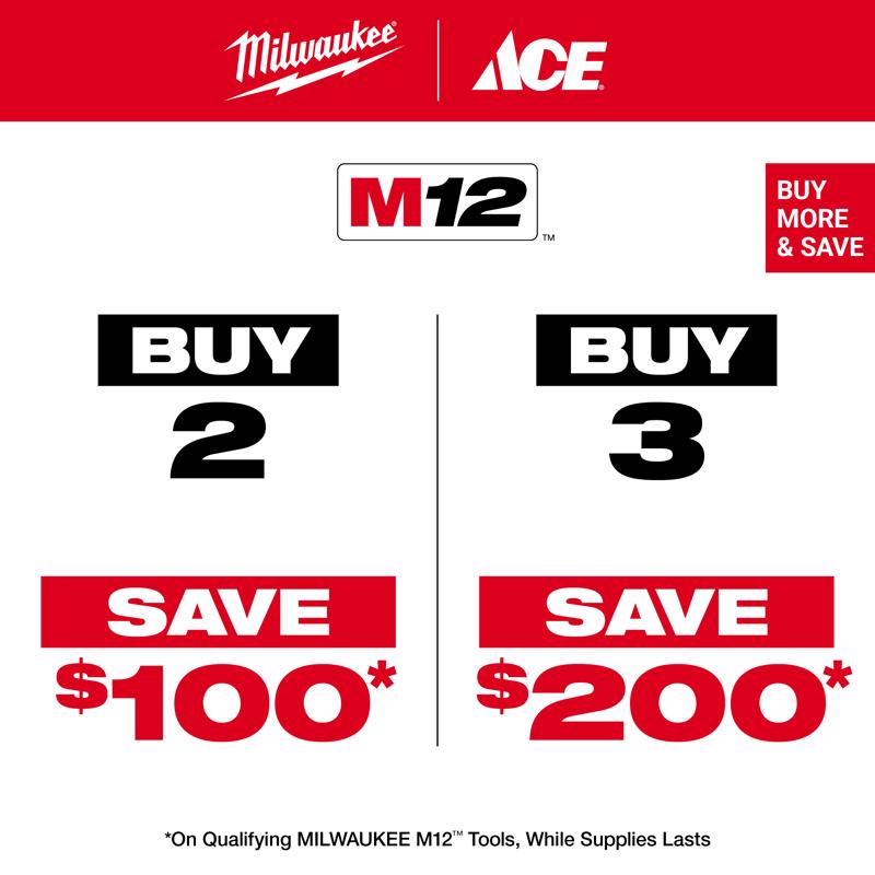 Milwaukee M12 FUEL 1/4 in. Cordless Brushless Impact Driver Tool Only