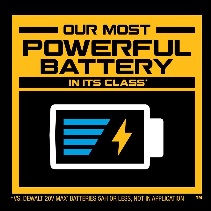 DeWalt 20V MAX XR POWERSTACK DCBP520 5 Ah Lithium-Ion Battery 1 pc