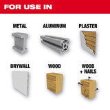 Milwaukee Hole Dozer 7/8 in. Bi-Metal Hole Saw with Arbor and Pilot Bit 1 pk, Pack of 2