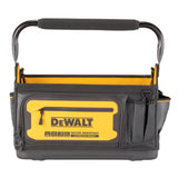 DeWalt Ballistic Nylon Open Top Tool Tote Tool Tote 36 pocket Black/Yellow