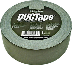IPG 20C-OD2 Duct Tape, 60 yd L, 1.88 in W, Polyethylene-Coated Cloth Backing, Olive Drab