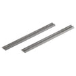 Milwaukee 2.2 in. L X .21 in. W Carbide Planer Blade Double-Edged 2 pk