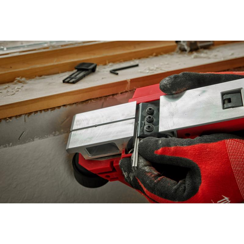 Milwaukee 2.2 in. L X .21 in. W Carbide Planer Blade Double-Edged 2 pk