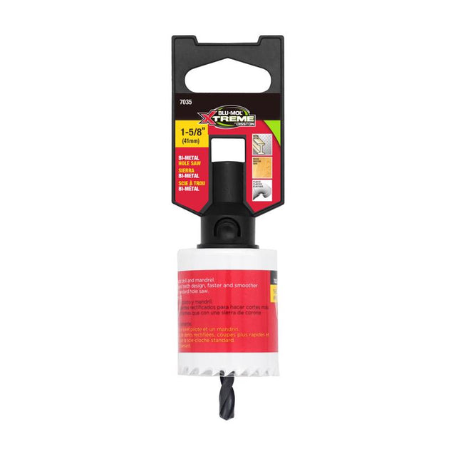 Blu-Mol Xtreme 1-5/8 in. Bi-Metal Hole Saw 1 pk