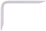 ProSource 25221PHL-PS Magnum Shelf Bracket, 90 lb/Pair, 12 in L, 8-1/4 in H, Steel, White, Pack of 20