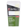 Grip-Rite Prime Guard 2-1/2 in. L X 15 Ga. Angled Strip Stainless Steel Finish Nails 1000 pk