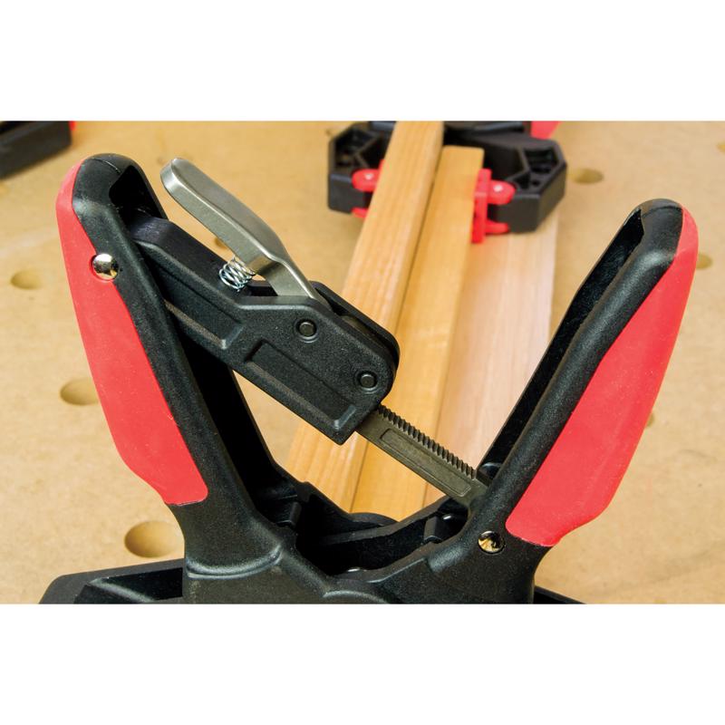 Bessey 2-1/4 in. X 2 in. D Ratcheting Clamp 1 each