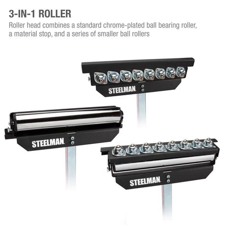 Steelman 17 in. L X 19.7 in. W X 27.6 in. H 3-in-1 Work Support Stand