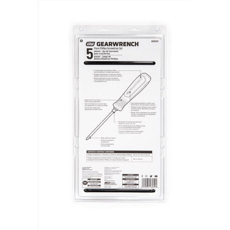 GEARWRENCH Phillips Screwdriver Set 5 pc