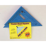Easy Square Footer & Roof Square 7 in. L X .5 in. H Polystyrene Carpenter Square
