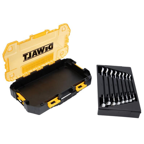 DeWalt ToughSeries Metric Combination Wrench Set 8 pc