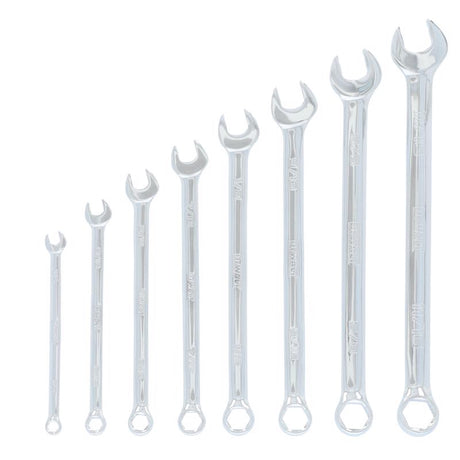 DeWalt ToughSeries SAE Combination Wrench Set 8 pc