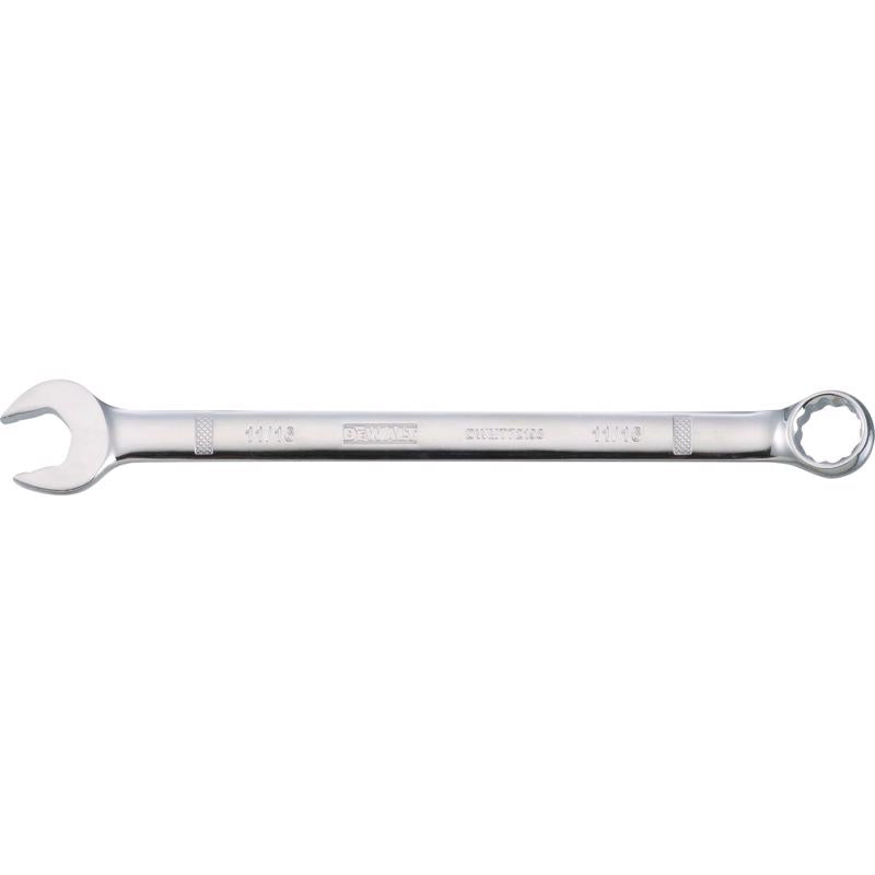 DeWalt 11/16 in. X 11/16 in. 12 Point SAE Combination Wrench 8-25/32 in. L 1 pc