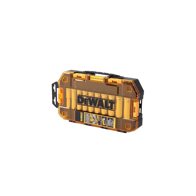 DeWalt 1/2 in. drive Metric 6 Point Deep Socket Set 10 pc