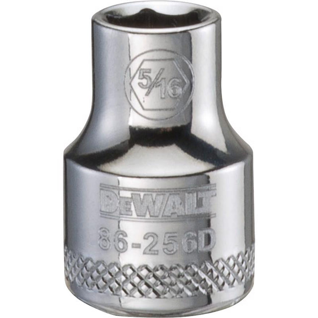 DeWalt 5/16 in. X 3/8 in. drive SAE 6 Point Socket 1 pc