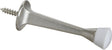 National Hardware N830-137 Door Stop, 1 in Dia Base, 3 in Projection, Plastic/Rubber/Zinc, Satin Nickel