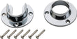 National Hardware V8600 Series S822-080 Closet Flange Set, Zinc, Chrome-Plated