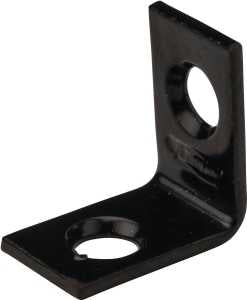 National Hardware 115BC Series N266-478 Corner Brace, 3/4 in L, 1/2 in W, 13/16 in H, Steel, 0.07 in Thick Material