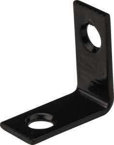 National Hardware 115BC Series N266-479 Corner Brace, 1 in L, 1/2 in W, 1-1/16 in H, Steel, 0.07 in Thick Material