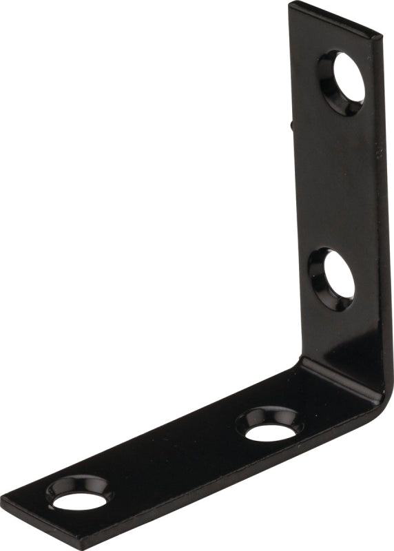National Hardware 115BC Series N266-481 Corner Brace, 2 in L, 5/8 in W, 2-5/64 in H, Steel, 0.08 in Thick Material