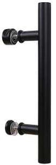 National Hardware N700-100 Madison Pull, 12 in H, Steel, Matte Black