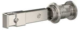 National Hardware N700-151 Barn Door Lock, Steel/Zinc, Satin Nickel