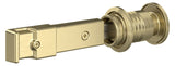 National Hardware N700-152 Barn Door Lock, Steel/Zinc, Brushed Gold