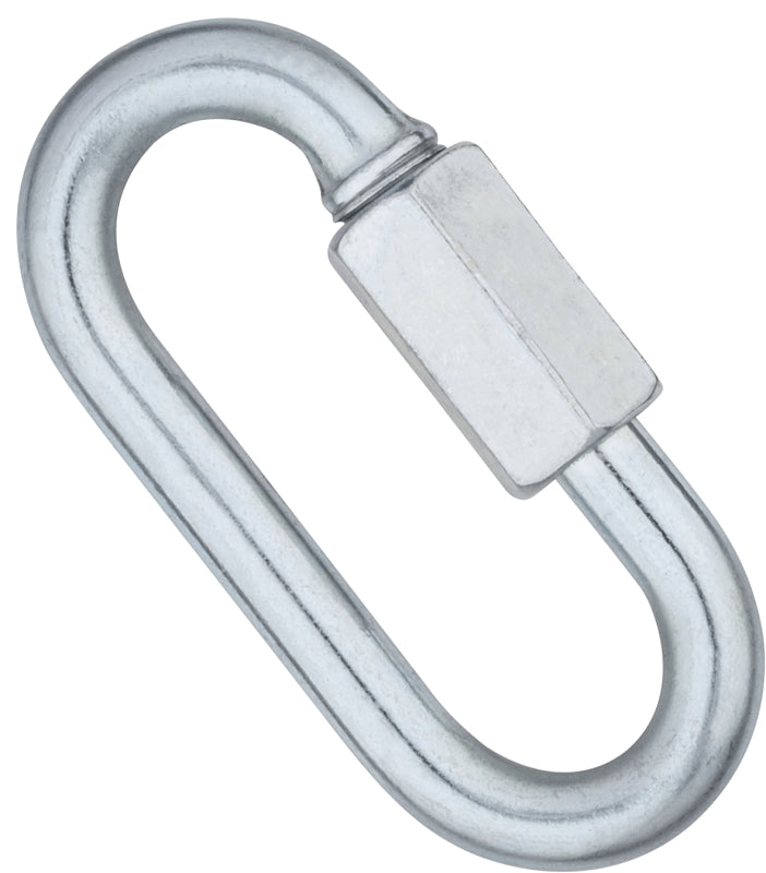 National Hardware N889-012 Quick Link, 5/16 in Trade, 1760 lb Working Load, Steel, Zinc-Plated