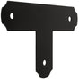 National Hardware Hartley Series N800-012 T-Strap, 13-1/2 in L, 8-1/4 in W, Steel, Storm Shine Powder-Coated