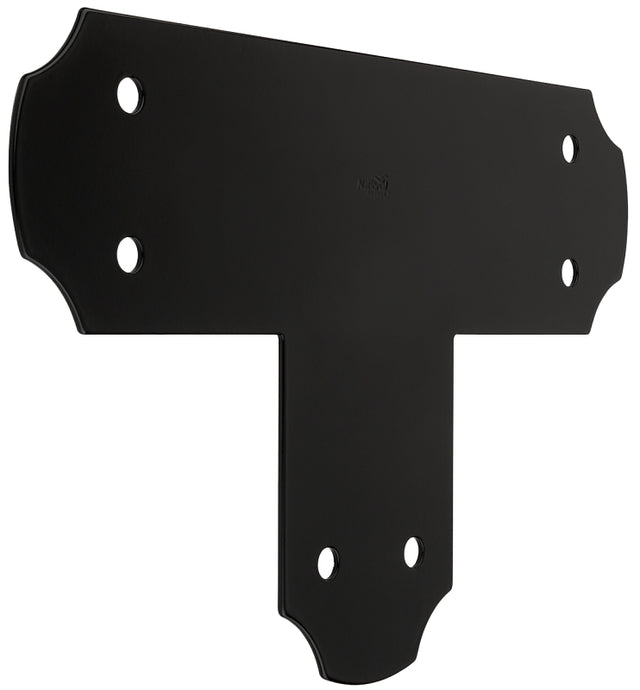 National Hardware Hartley Series N800-013 T-Strap, 17-1/2 in L, 11-1/4 in W, Steel, Storm Shine Powder-Coated