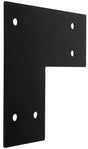 National Hardware Indio Series N800-215 L-Strap, 11-1/4 in L, 11-1/4 in W, Steel, Storm Shine Powder-Coated