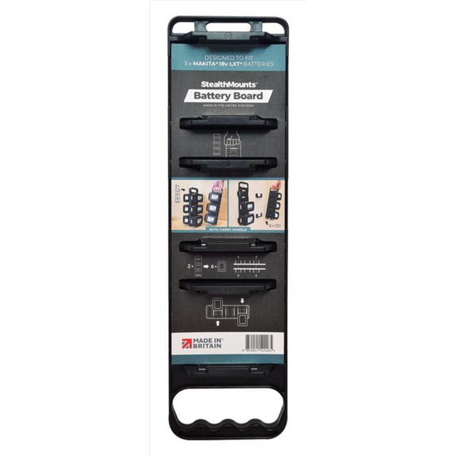 StealthMounts Battery Rack Black