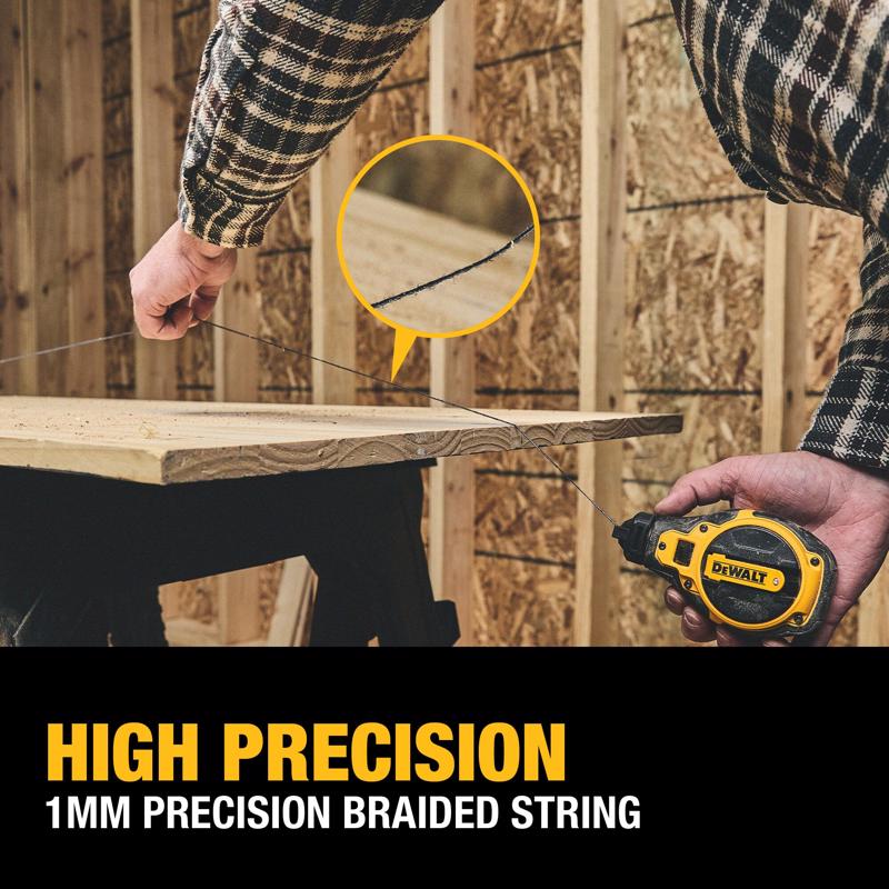 DeWalt Blue Bi-Material Chalk Line Reel Kit