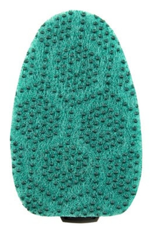 Scotch-Brite 488-2-7 Scrub Dots Sponge, 1.65 in L, 3-1/2 in W, Fiber, Green