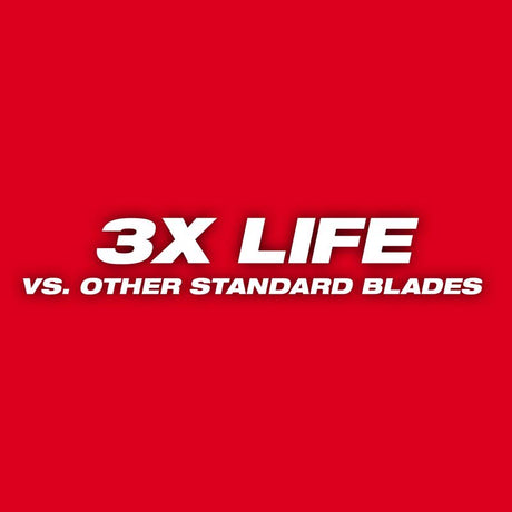 Milwaukee SAWZALL 4 in. Bi-Metal Double Duty Upgrade Reciprocating Saw Blade 10 TPI 5 pk