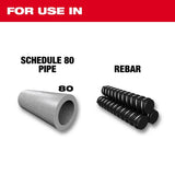 Milwaukee SAWZALL 4 in. Bi-Metal Double Duty Upgrade Reciprocating Saw Blade 10 TPI 5 pk