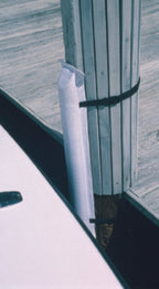 Tayor Perimeter Removable Post Bumper - White