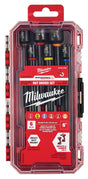 Milwaukee SHOCKWAVE 49-66-4567 Magnetic Nut Driver Set, 6-Piece, Alloy Steel, Black/Red