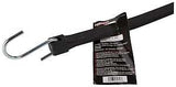ProSource FH64090 Tie-Down, 3/4 in W, 45 in L, EPDM, S-Hook End Fitting, Steel End Fitting, Pack of 10