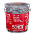Senco DuraSpin No. 7 Sizes X 2 in. L Phillips Coarse Collated Drywall Screws 1000 pk