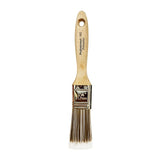 Chidaca 162 Series 16221 Paint Brush, 1-1/4 in W, Flat Brush, Polyester Bristle