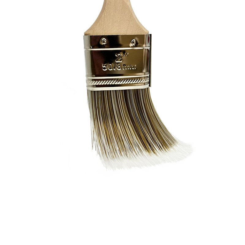 Chidaca 162 Series 16222 Paint Brush, 2 in W, Flat Brush, Polyester Bristle