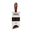 Chidaca 186 Series 18663 Paint Brush, 2-1/2 in W, Angular Brush, Nylon/Polyester Bristle, Short Handle