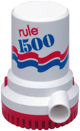 Rule 1500 GPH High Capacity Bilge Pump, 24V