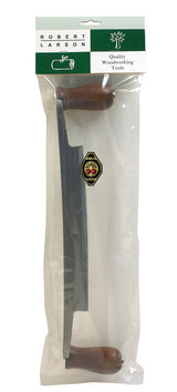 Robert Larson 16 in. L X 1.31 in. W Straight Draw Knife Forged Carbide Steel Gray
